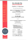 IPT ISO certificate